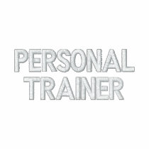 Cute Personal Trainer Fitness Track Jacket embroidered shirts