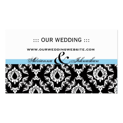 Cute Personalized Wedding Website Cards Business Card Templates Zazzle Wedding Website Card Templates