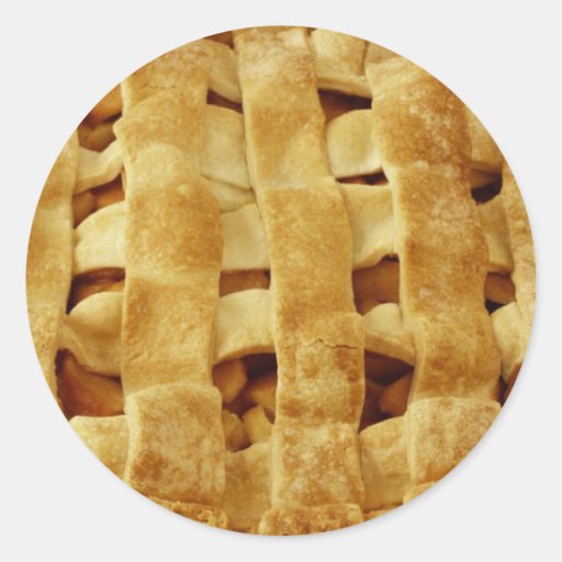 Cute pie stickers Zazzle