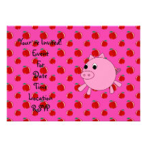 Cute pig cards