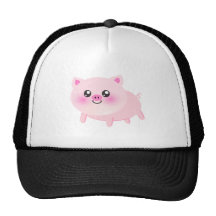 Cute pig cartoon hat