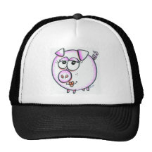 Cute pig cartoon hat