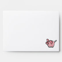 Cute Pig Envelopes