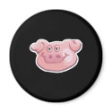 cute pig face magnets