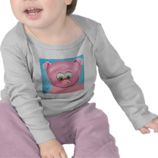 CUTE PIG FACE shirt