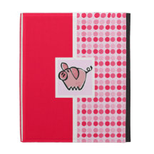 Cute Pig iPad Cases