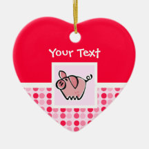 Cute Pig Ornament