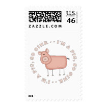 Cute Pig Stamps