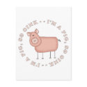 Cute Pig postcards by SoCalTeeShirts Cute Pig postcards
