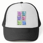 Cute Piggy Collage Mesh Hats