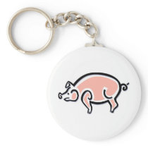 Cute Piggy Key Chain