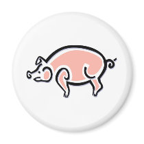 Cute Piggy Magnet