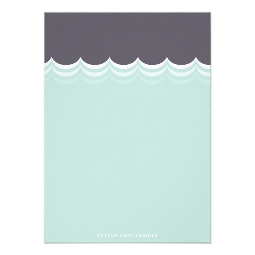 Cute Pink Baby Whale Baby Shower Invitations