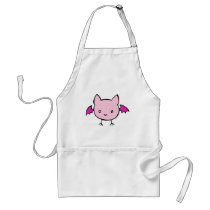 Cute Pink Bat Aprons