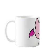 Cute Pink Bat mugs
