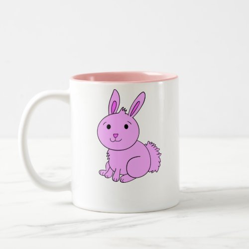 Cute Pink Bunny&#39;s Mug