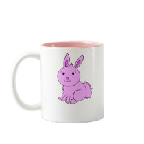 Cute Pink Bunny's Mug