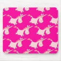 Cute Pink Cartoon Unicorn Herd!! mousepad by Lioness_Graphics Cute Pink Cartoon Unicorn Herd!! mousepad