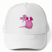 Cute Pink Dragon Baby Hats