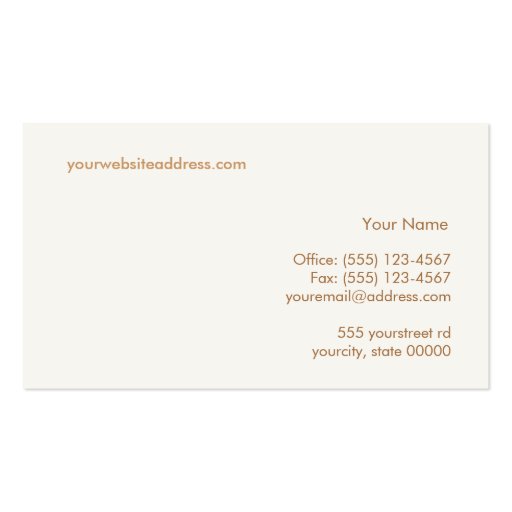 Cute Pink Flower Blossoms Linen Look Whimsical Business Card Templates (back side)