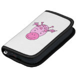 Cute Pink Giraffe. Folio Planner