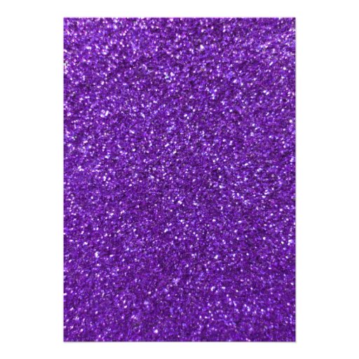 Cute pink glitter cupcake purple glitter invites