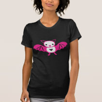 Cute Pink Goth Bat t-shirts