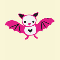 Cute Pink Goth Bat t-shirts