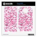 Cute Pink Hearts Skin For Sharp IS03