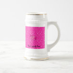 Cute pink hippo pink stars coffee mugs