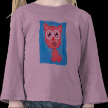 Cute Pink Kitty Shirt by Rajee1 Cute Pink Kitty Shirt
