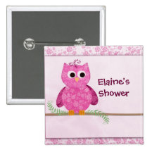 Cute Pink Little Owl