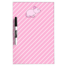 Cute Pink Mouse. Dry-Erase Board