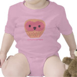 Cute Pink Owl Baby Onsie Gift Baby Shower Idea Tshirts