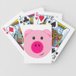 Cute Pink Pig Bicycle Card Deck Cute Pink Pig Bicycle Card Deck