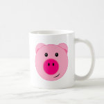 Cute Pink Pig Coffee Coffee Mugs Cute Pink Pig Coffee Coffee Mugs