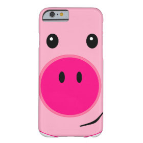 Cute Pink Pig iPhone 6 Case