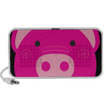 Cute Pink Pig Speaker