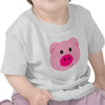 Cute Pink Pig Tee Shirt Cute Pink Pig Tee Shirt