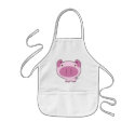 CUTE PINK PIGGY KIDS APRON