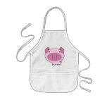CUTE PINK PIGGY KIDS APRON CUTE PINK PIGGY KIDS APRON