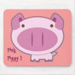 CUTE PINK PIGGY MOUSEPAD CUTE PINK PIGGY MOUSEPAD