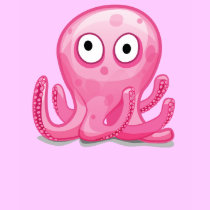 cute pink silly octopus t-shirts by doonidesignsanimals cute pink silly octopus t-shirts