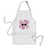 Cute Pink Skull aprons