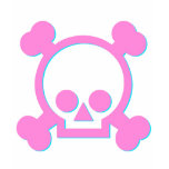 Cute Pink Skull t-shirts