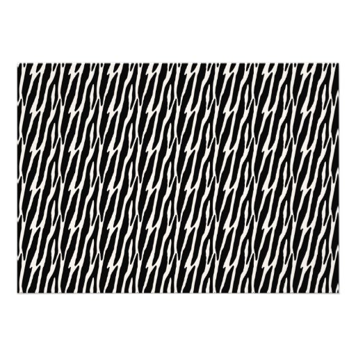 Cute Pink Zebra Baby Shower Invitations