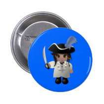 Cute Pirate buttons
