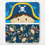 Cute Pirate Captain Mousepad