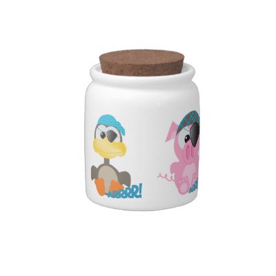 cute pirate goofkins animals candy jars Zazzle_candyjar cute pirate goofkins animals candy jars Zazzle_candyjar