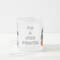 Cute pirate raccoon anime cartoon kawaii funny mug mugs
